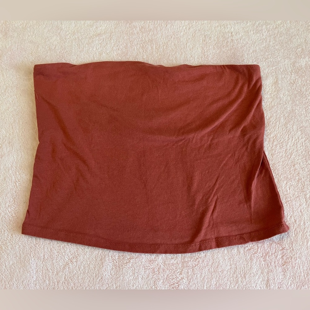 Bozzolo Orange Tube Top